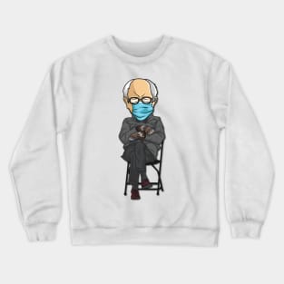 Bernie Sanders Vector Crewneck Sweatshirt